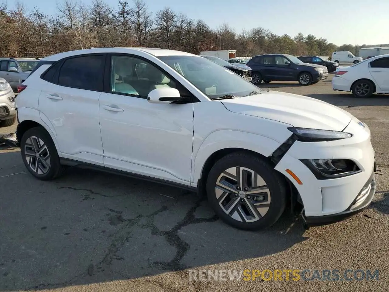 4 Photograph of a damaged car KM8K53AG2PU165165 HYUNDAI KONA 2023