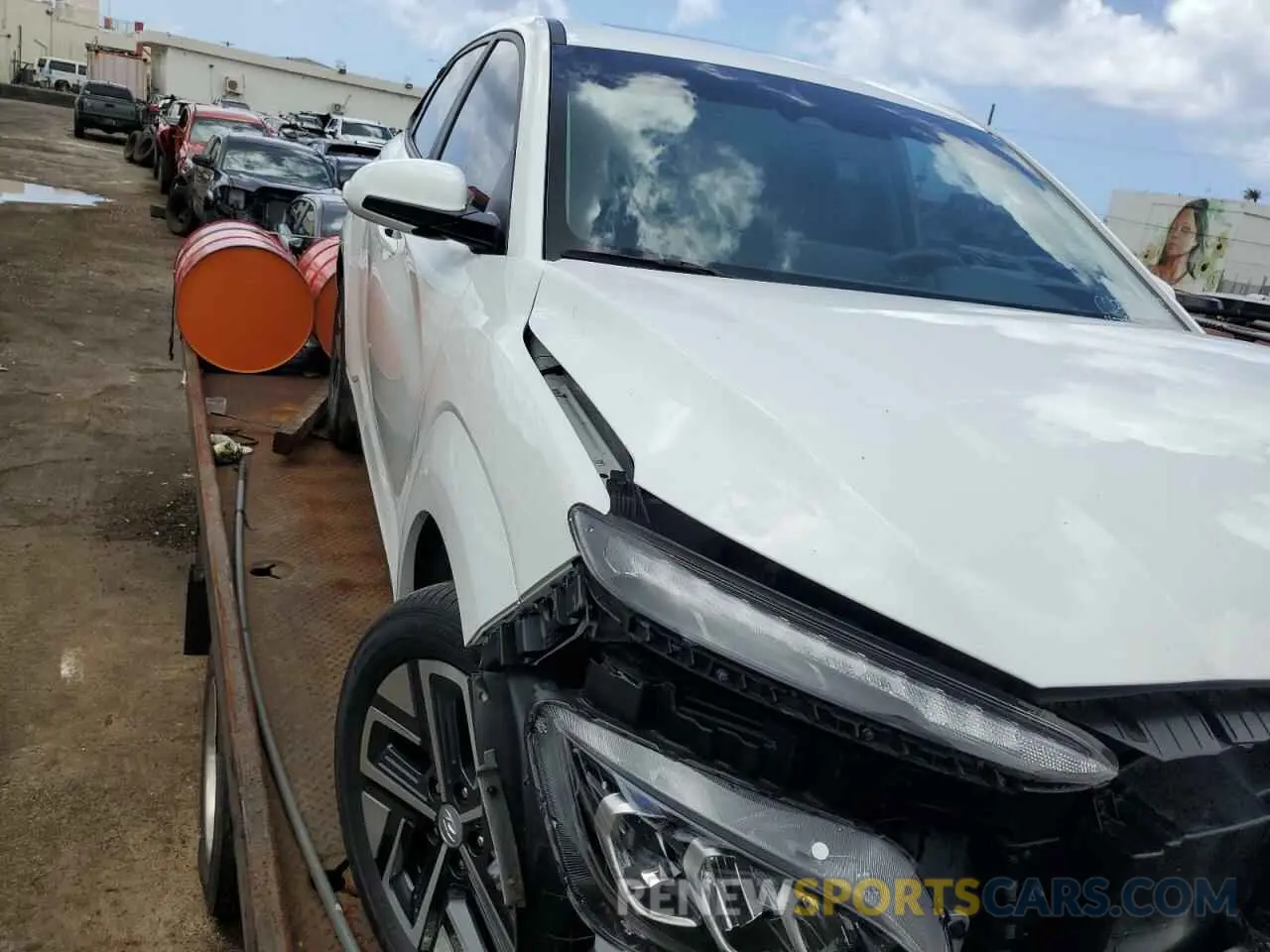 4 Photograph of a damaged car KM8K53AG5PU175107 HYUNDAI KONA 2023