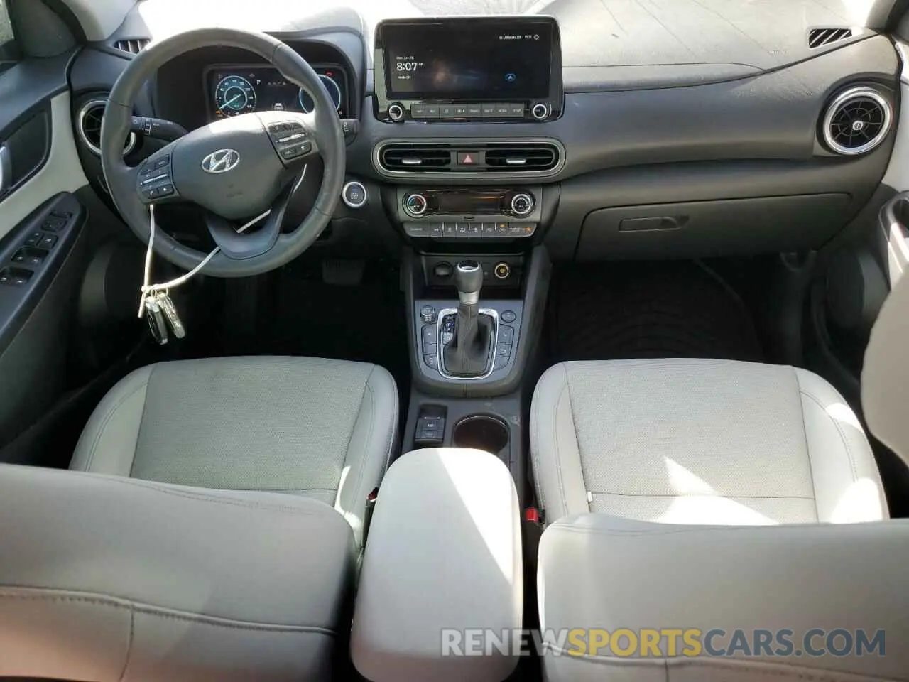 8 Photograph of a damaged car KM8K5CA31PU039070 HYUNDAI KONA 2023