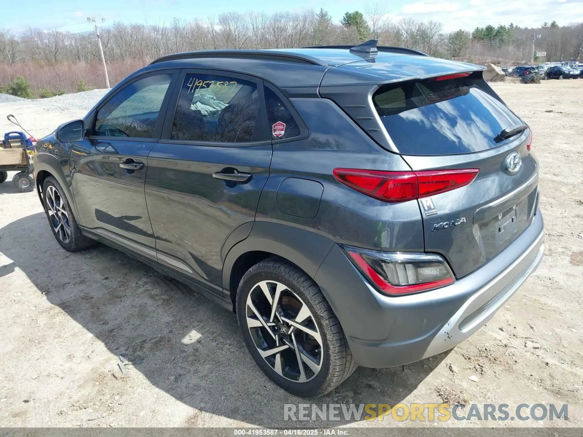 3 Photograph of a damaged car KM8K5CA31PU933876 HYUNDAI KONA 2023