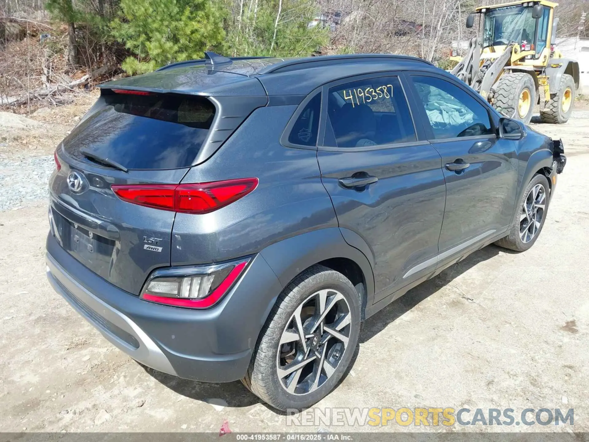 4 Photograph of a damaged car KM8K5CA31PU933876 HYUNDAI KONA 2023