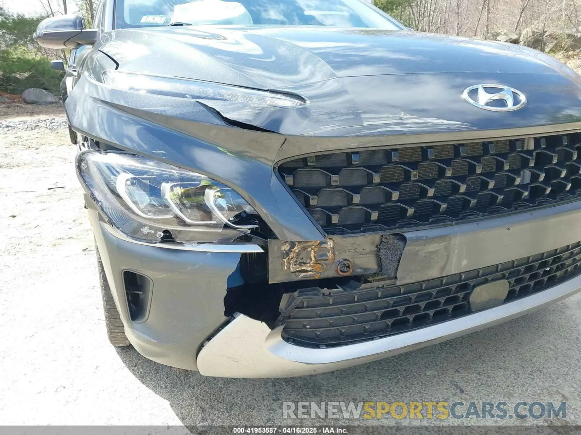 6 Photograph of a damaged car KM8K5CA31PU933876 HYUNDAI KONA 2023