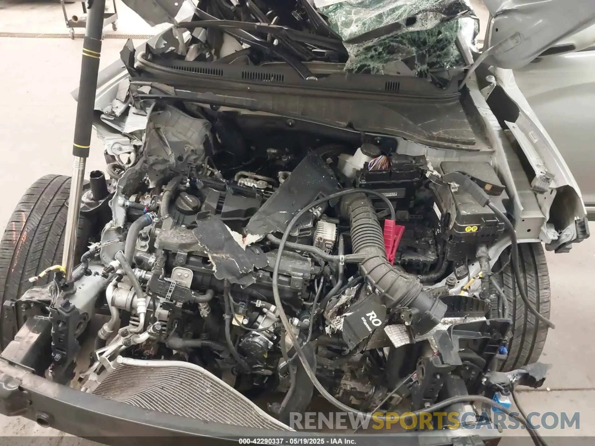 10 Photograph of a damaged car KM8K5CA35PU984054 HYUNDAI KONA 2023