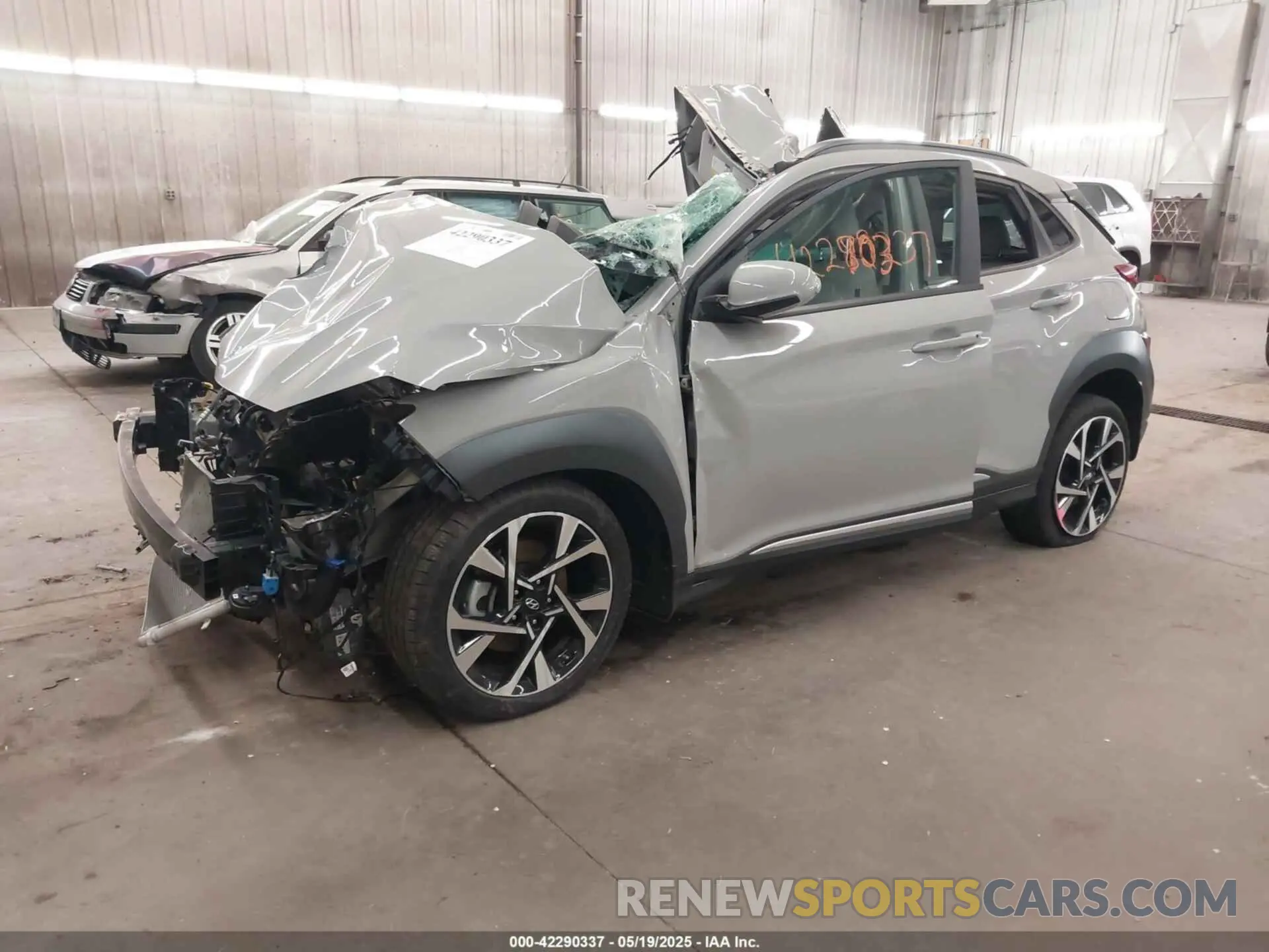2 Photograph of a damaged car KM8K5CA35PU984054 HYUNDAI KONA 2023