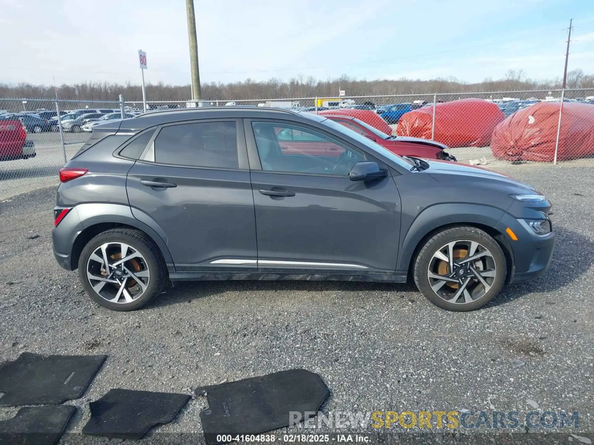 13 Photograph of a damaged car KM8K5CA38PU052253 HYUNDAI KONA 2023