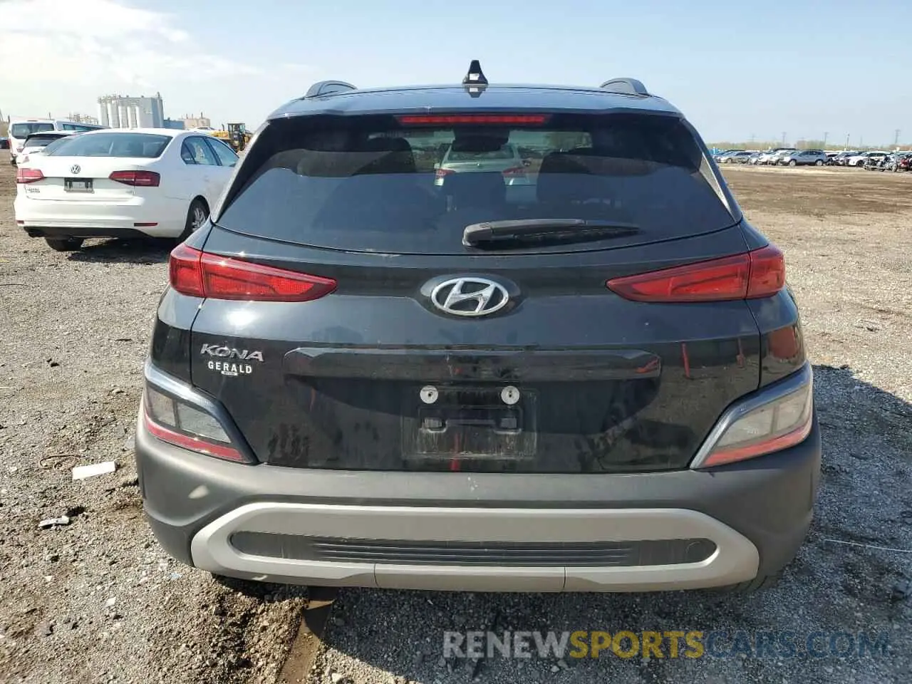 6 Photograph of a damaged car KM8K62AB0PU941840 HYUNDAI KONA 2023