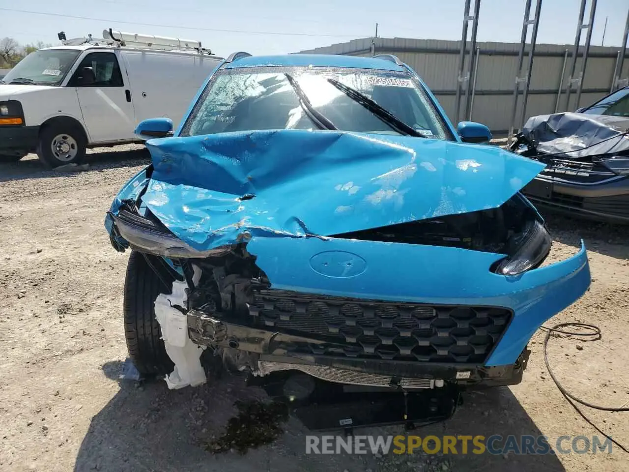 5 Photograph of a damaged car KM8K62AB0PU969332 HYUNDAI KONA 2023