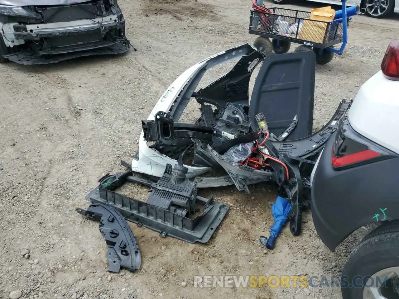 13 Photograph of a damaged car KM8K62AB0PU979875 HYUNDAI KONA 2023