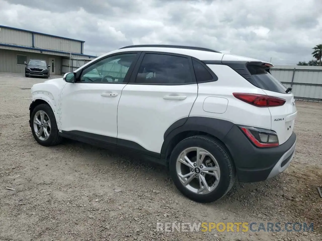 2 Photograph of a damaged car KM8K62AB0PU979875 HYUNDAI KONA 2023
