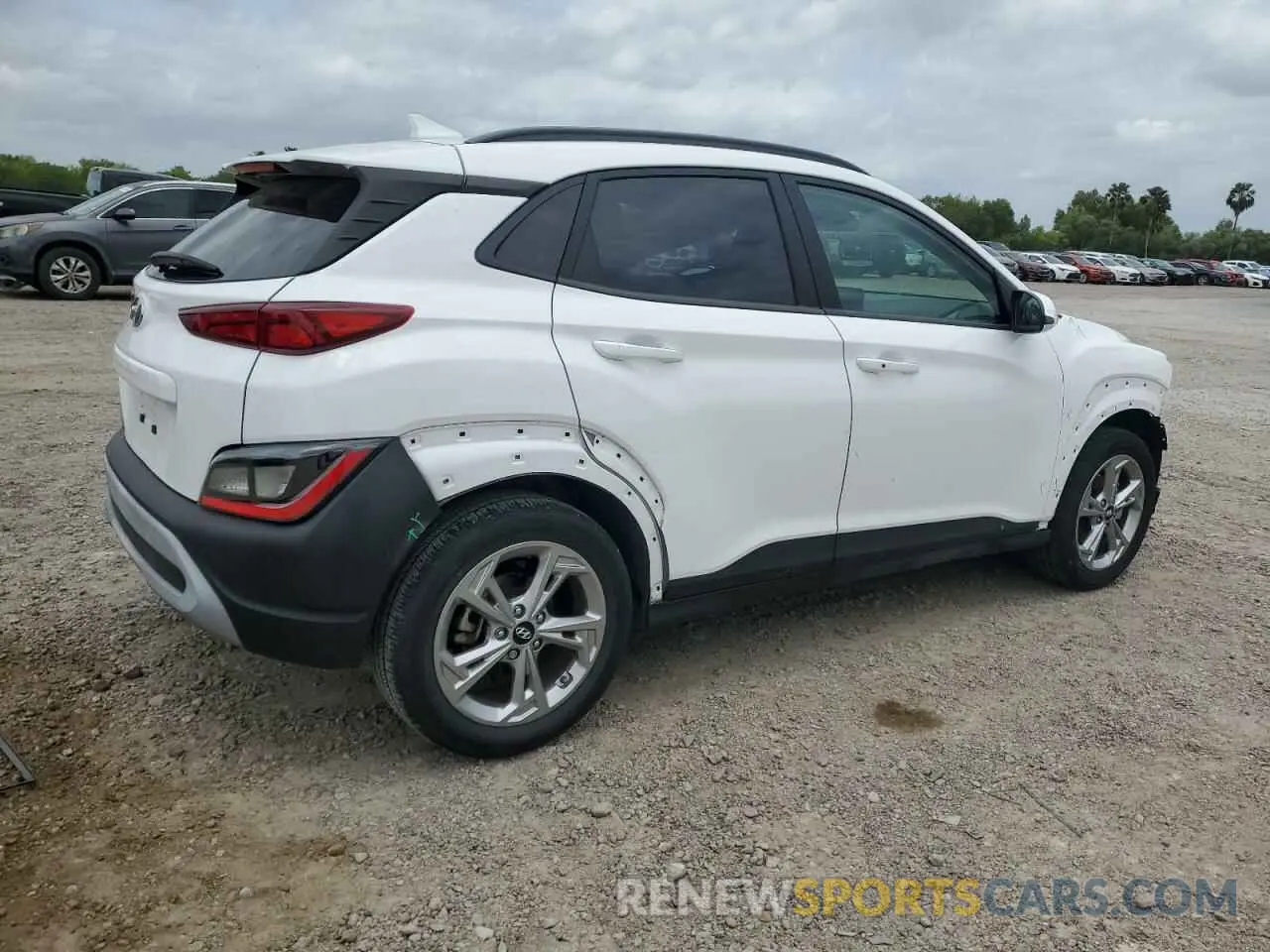 3 Photograph of a damaged car KM8K62AB0PU979875 HYUNDAI KONA 2023