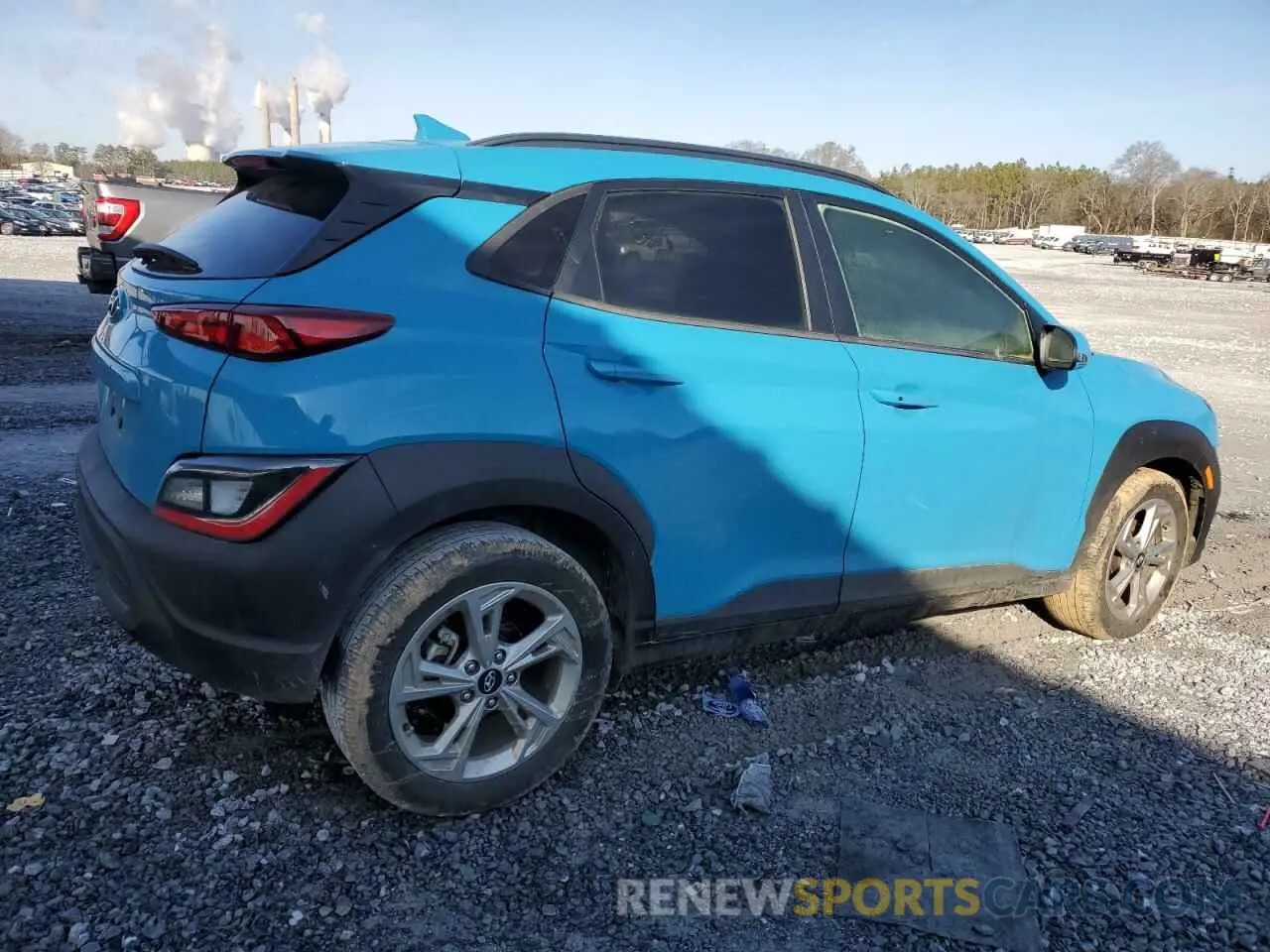 3 Photograph of a damaged car KM8K62AB0PU981299 HYUNDAI KONA 2023
