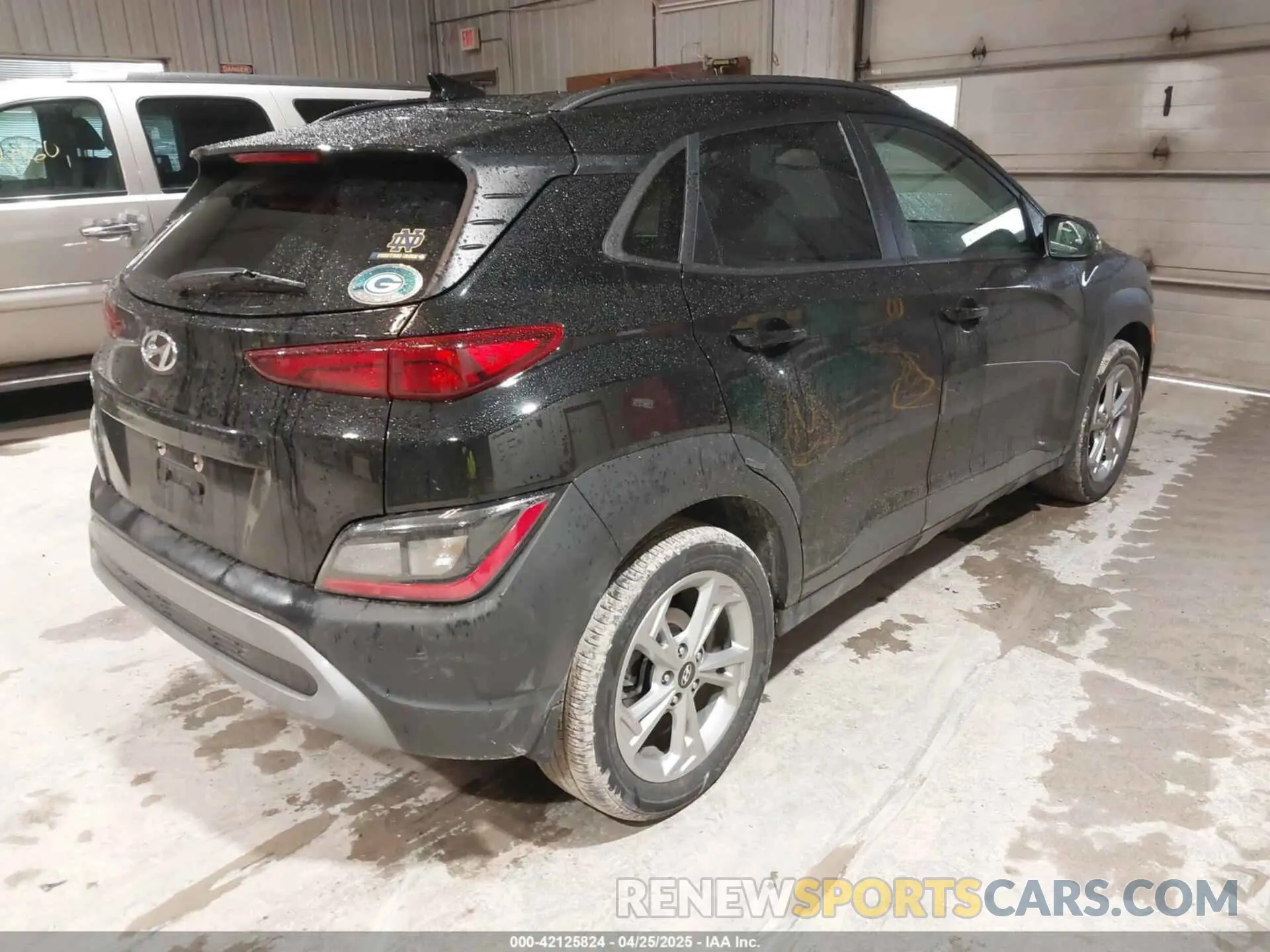 4 Photograph of a damaged car KM8K62AB3PU944716 HYUNDAI KONA 2023