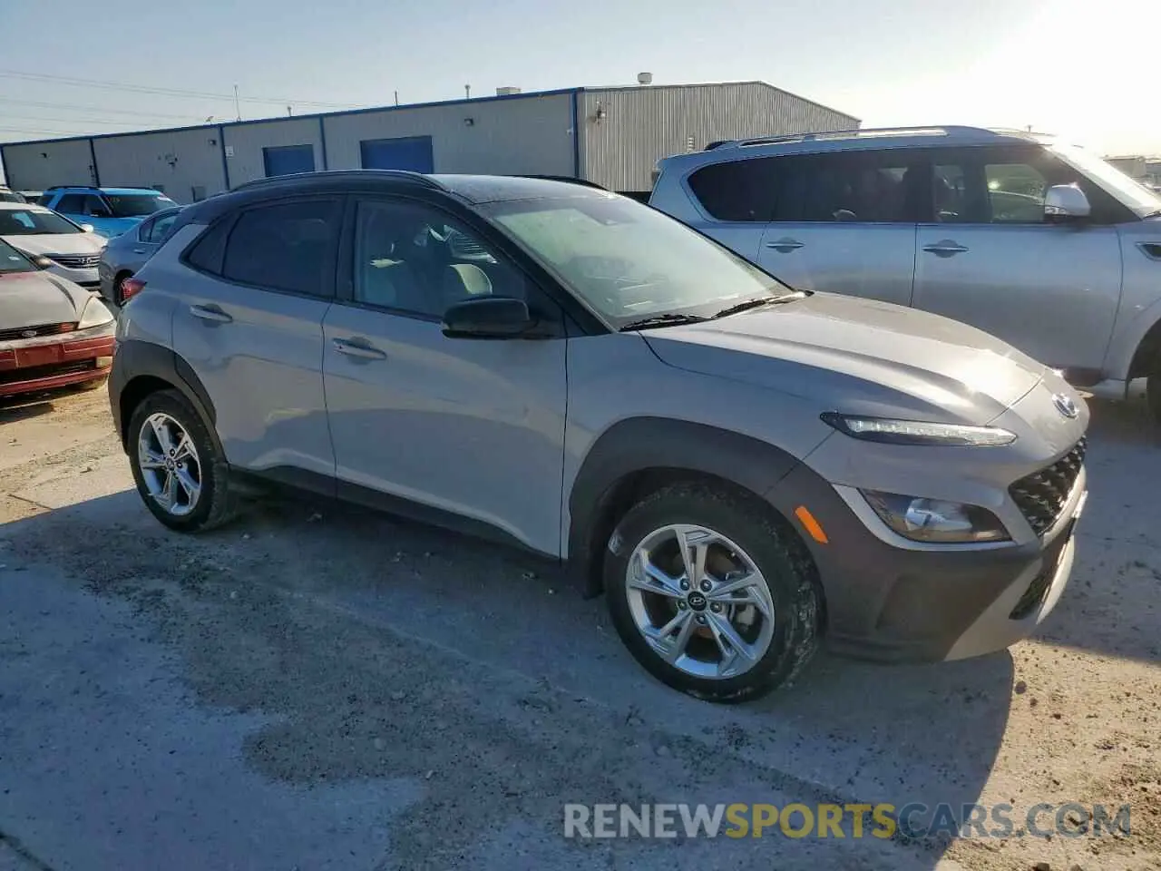 4 Photograph of a damaged car KM8K62AB3PU960351 HYUNDAI KONA 2023