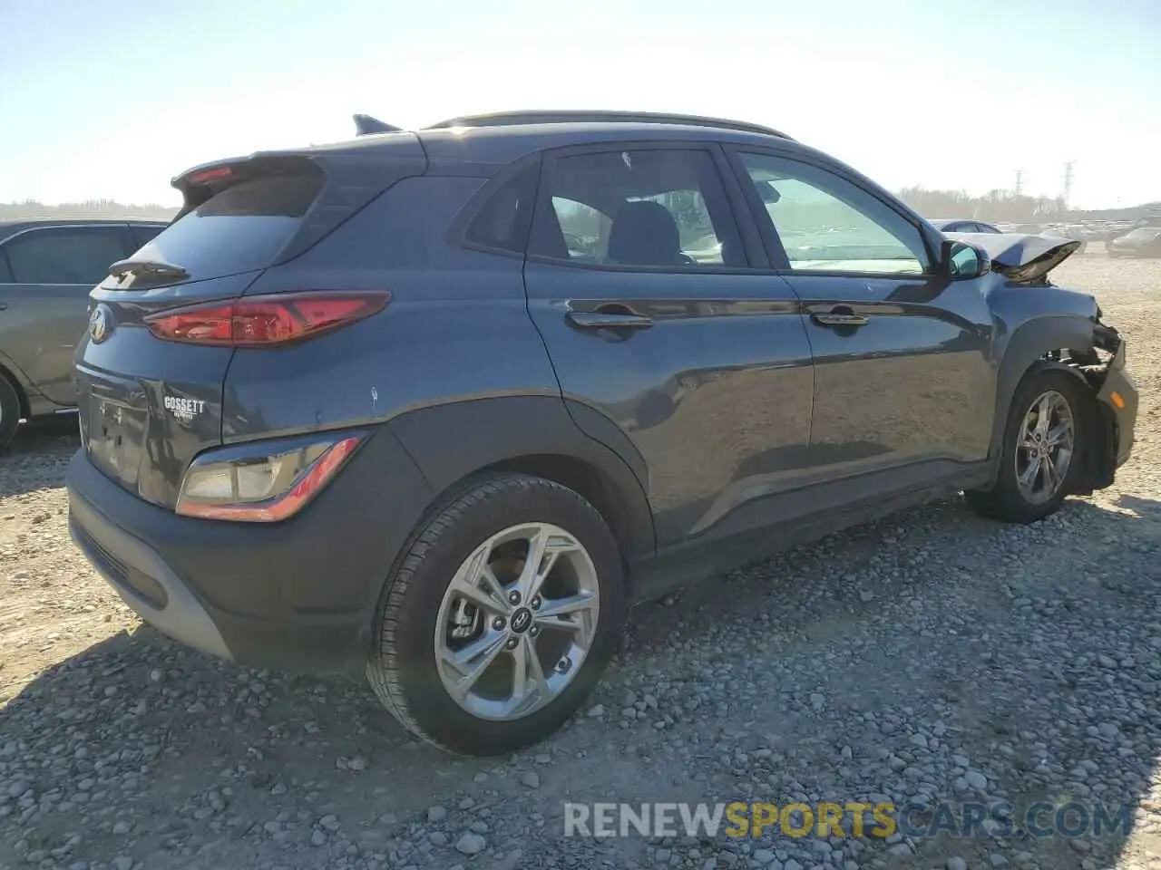 3 Photograph of a damaged car KM8K62AB4PU939718 HYUNDAI KONA 2023