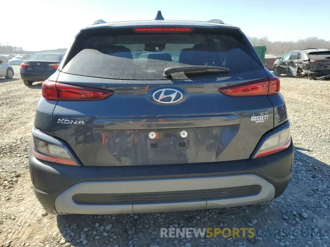 6 Photograph of a damaged car KM8K62AB4PU939718 HYUNDAI KONA 2023