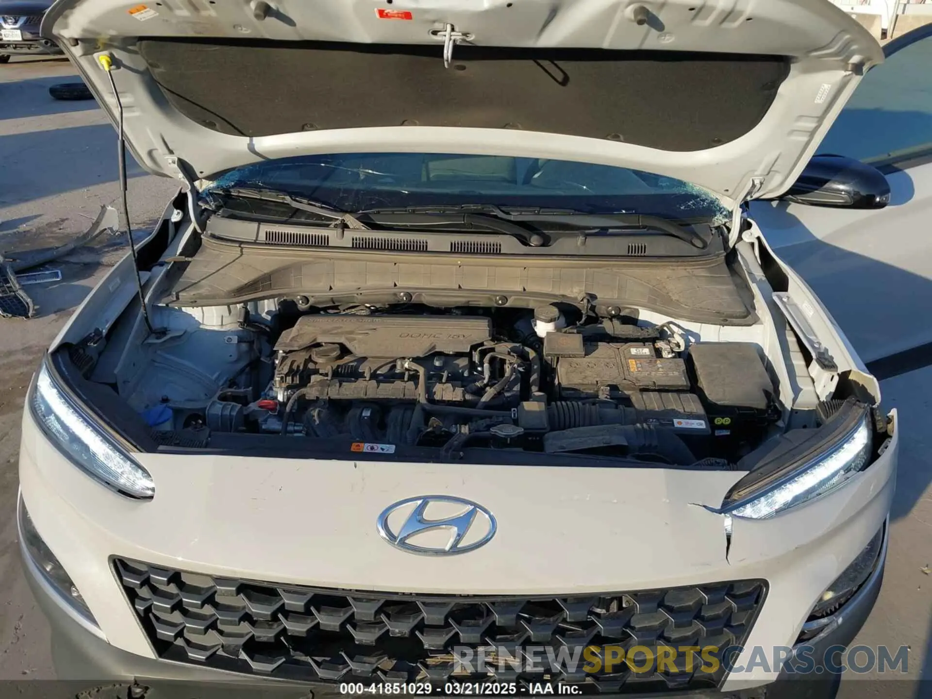 10 Photograph of a damaged car KM8K62AB5PU008497 HYUNDAI KONA 2023