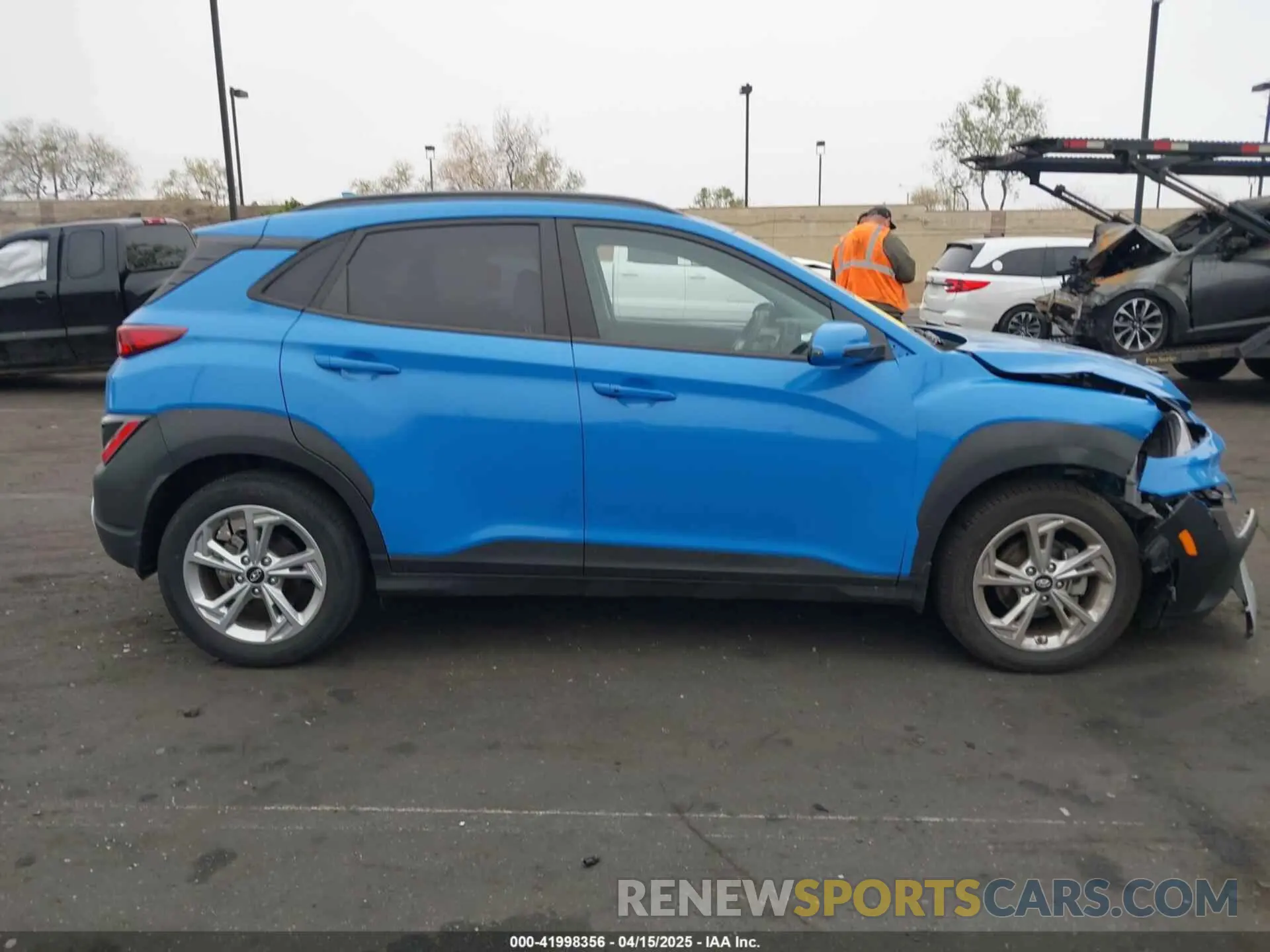 13 Photograph of a damaged car KM8K62AB5PU948640 HYUNDAI KONA 2023