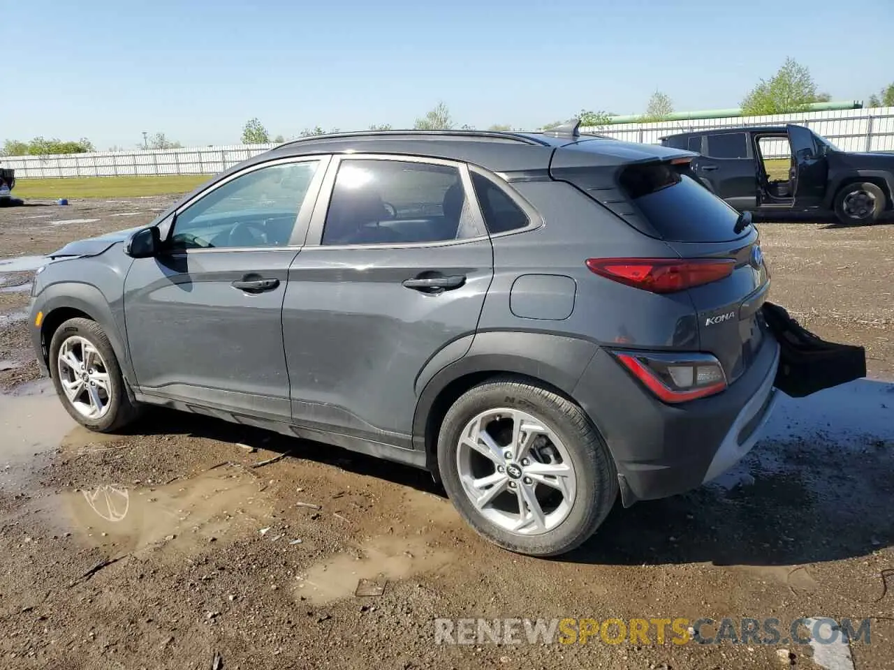 2 Photograph of a damaged car KM8K62AB5PU982920 HYUNDAI KONA 2023
