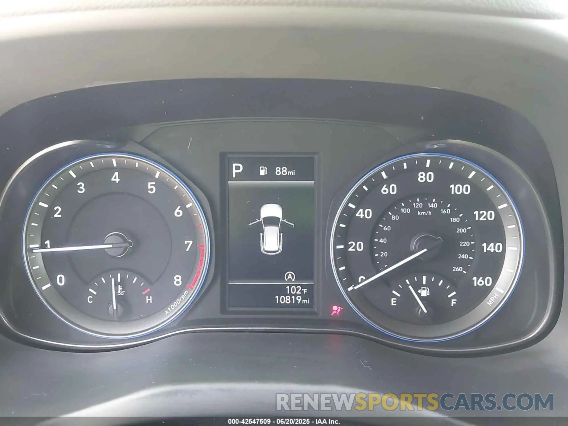 7 Photograph of a damaged car KM8K62AB6PU017029 HYUNDAI KONA 2023