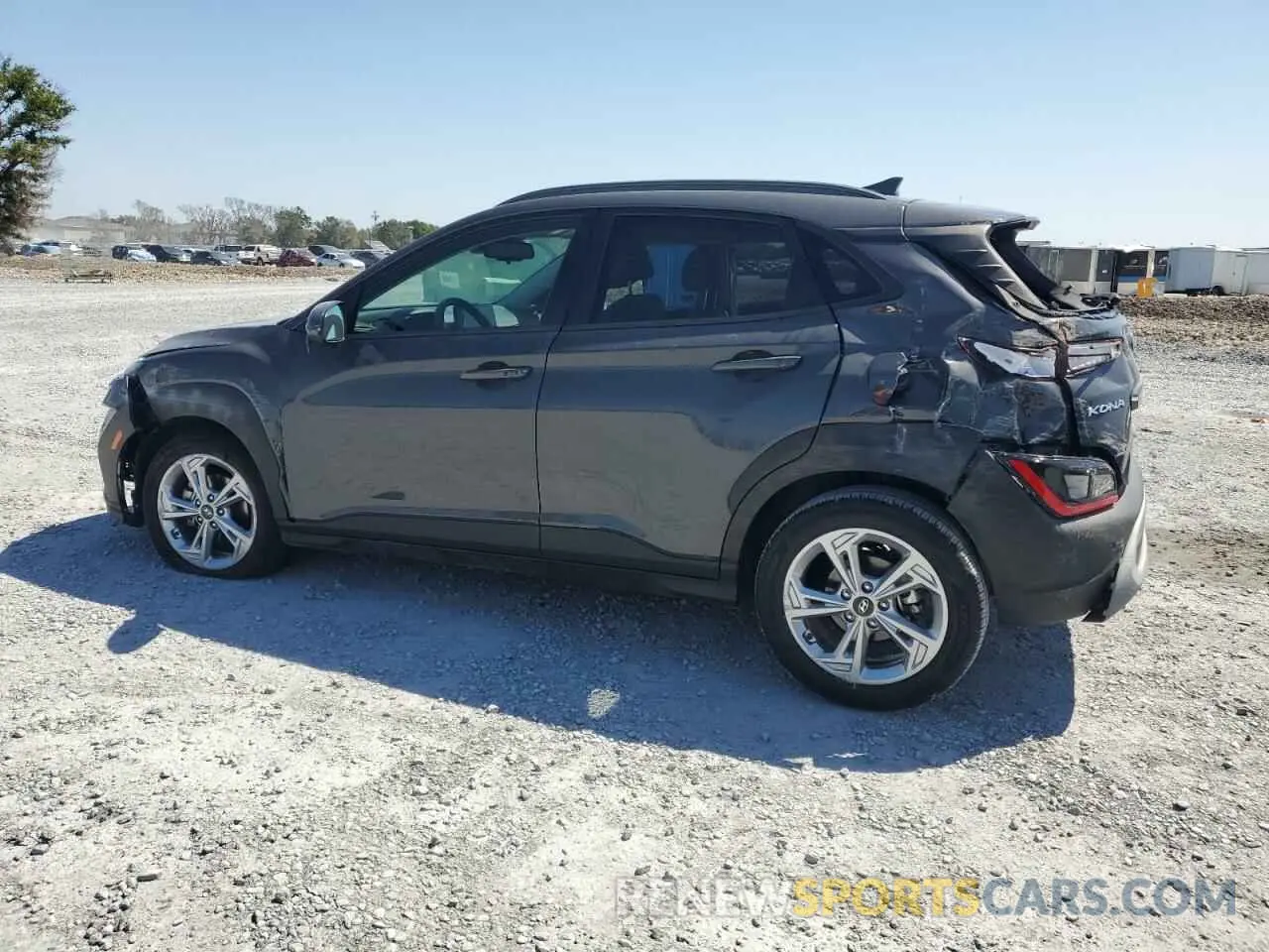 2 Photograph of a damaged car KM8K62AB6PU027964 HYUNDAI KONA 2023