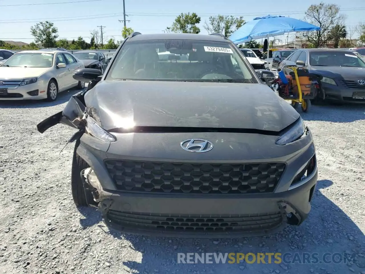 5 Photograph of a damaged car KM8K62AB6PU027964 HYUNDAI KONA 2023