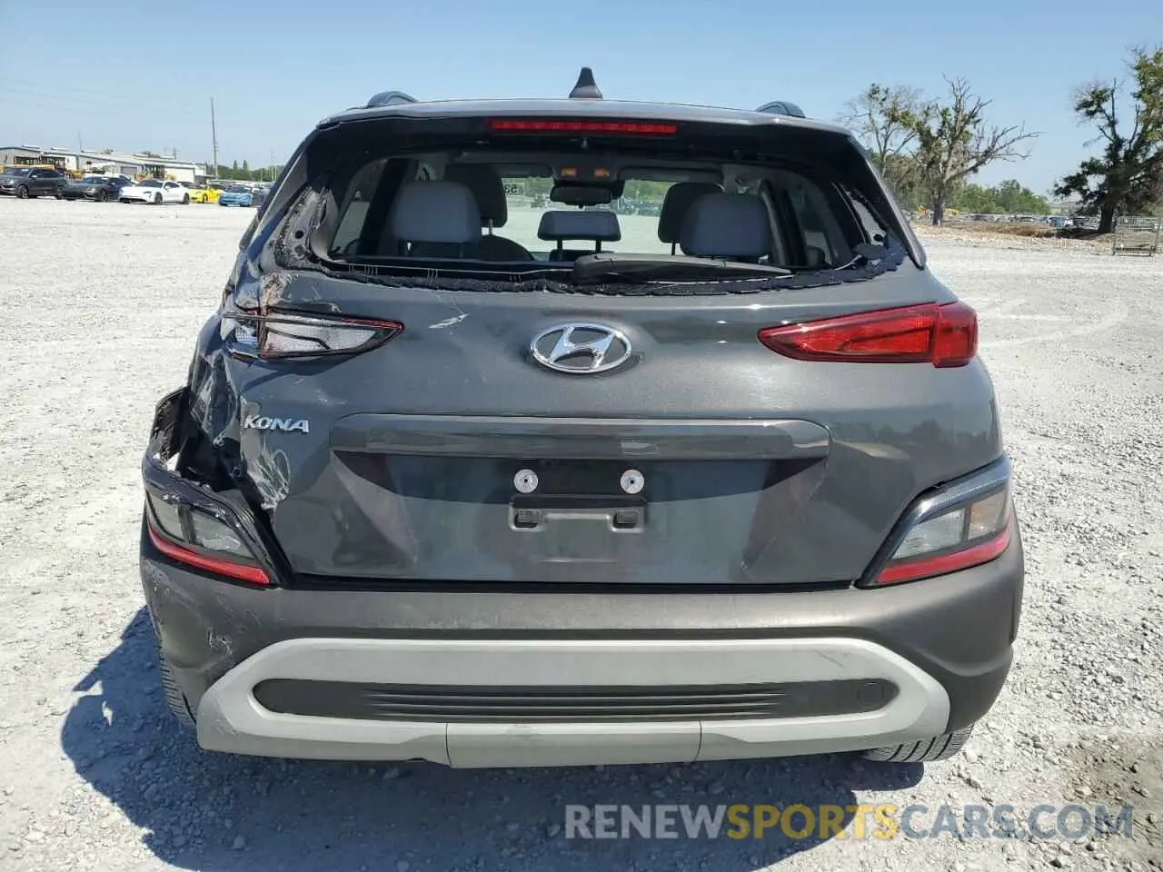 6 Photograph of a damaged car KM8K62AB6PU027964 HYUNDAI KONA 2023