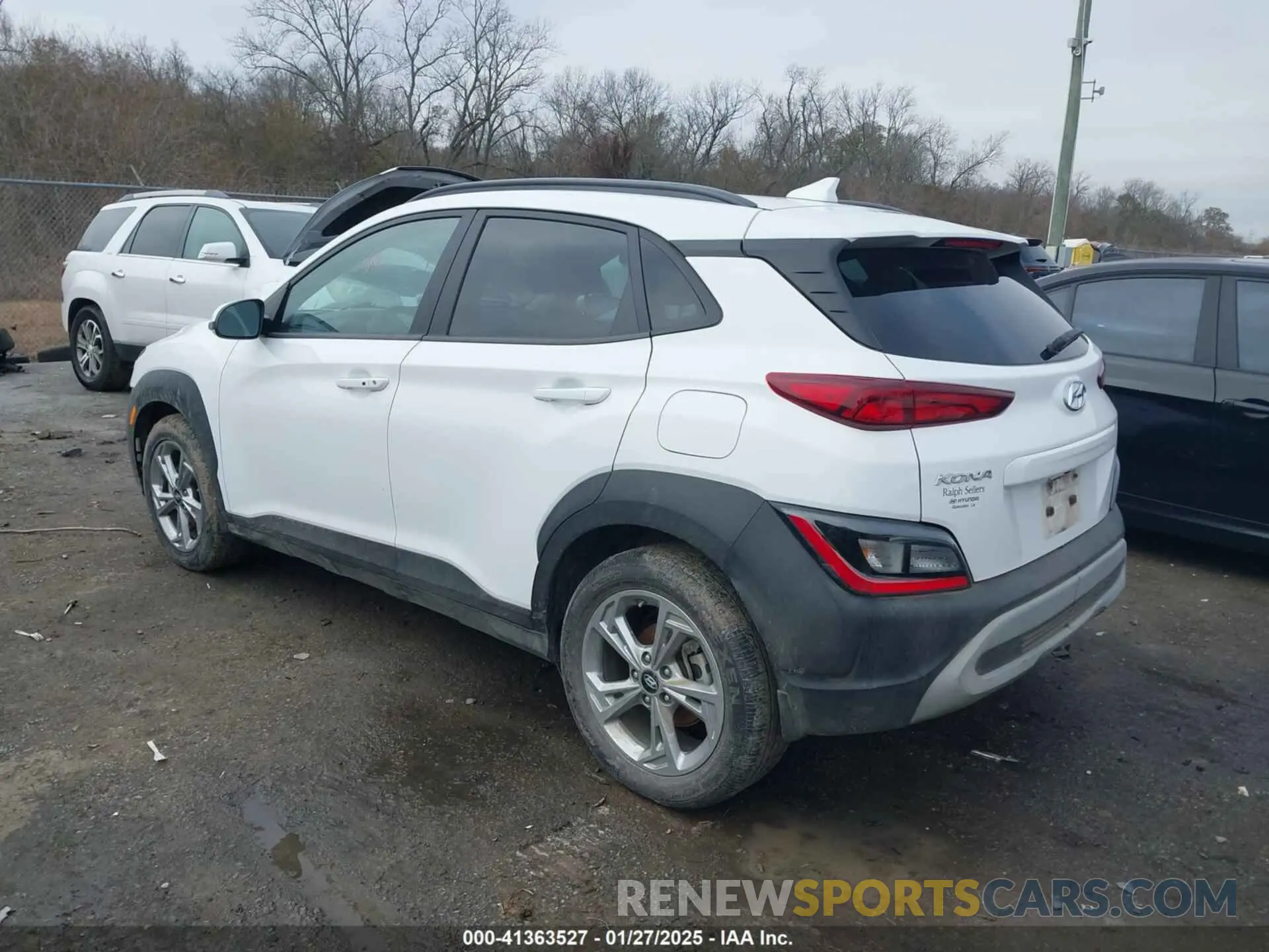 3 Photograph of a damaged car KM8K62AB6PU040648 HYUNDAI KONA 2023