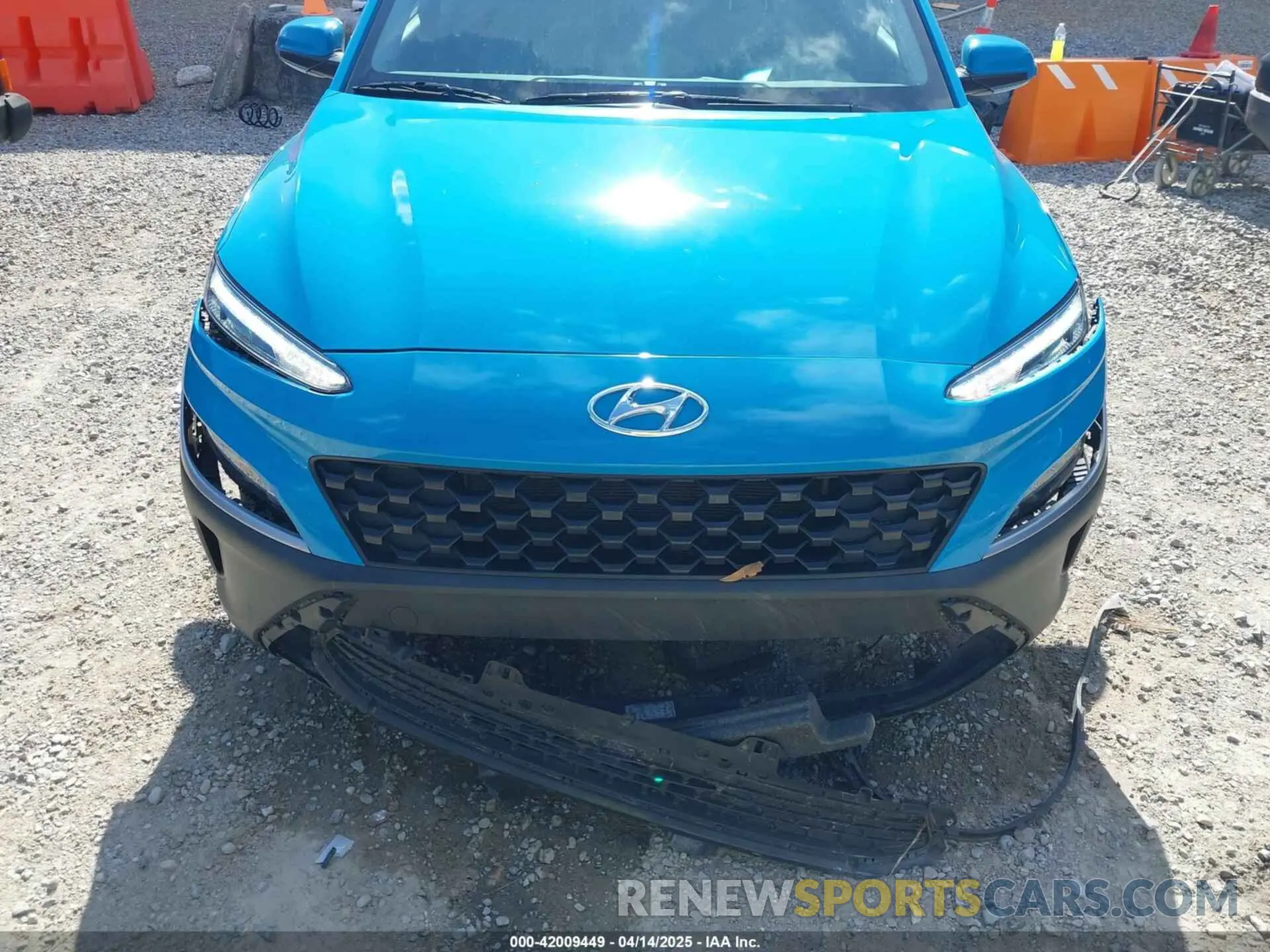 13 Photograph of a damaged car KM8K62AB6PU963843 HYUNDAI KONA 2023
