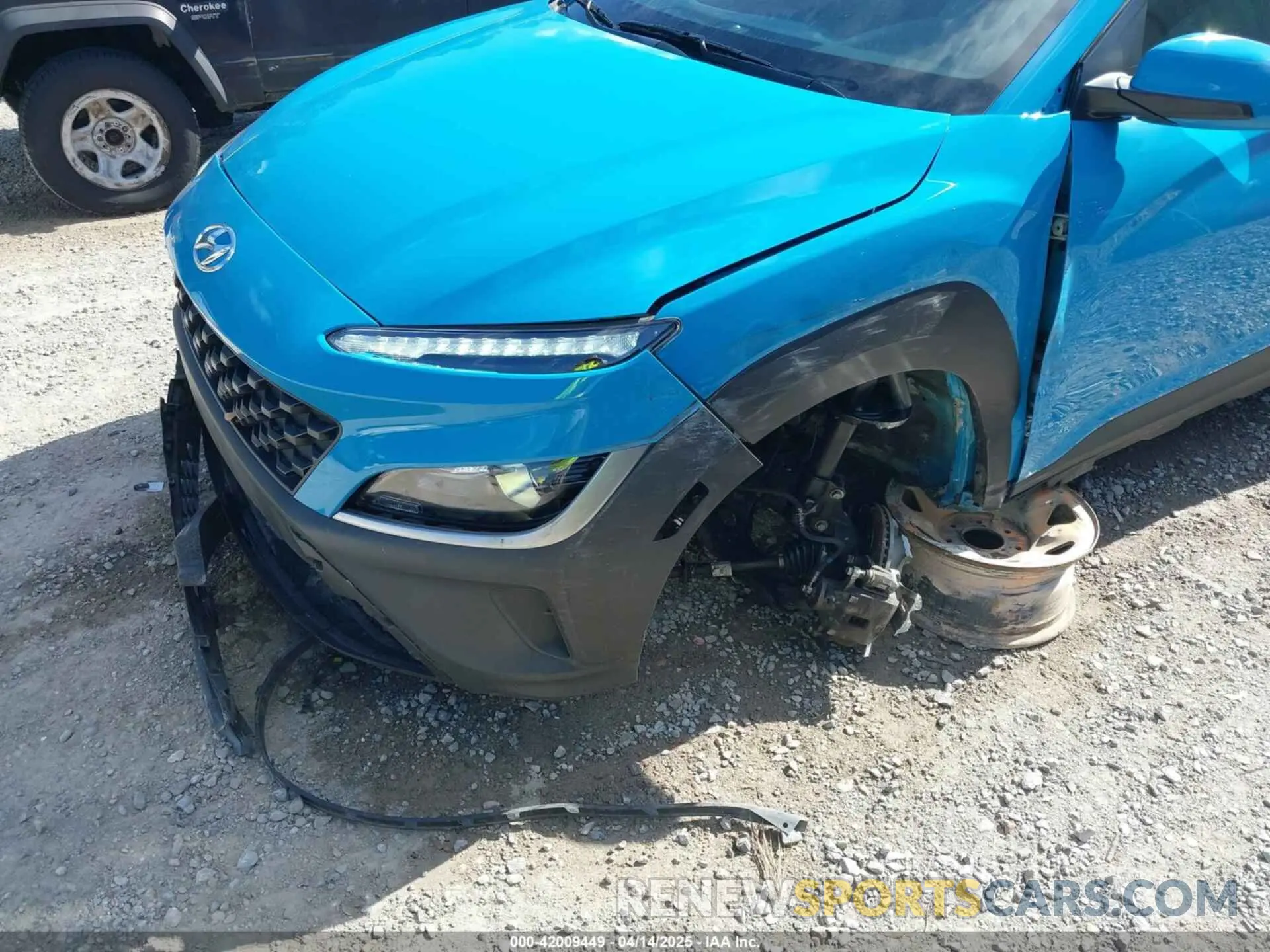 6 Photograph of a damaged car KM8K62AB6PU963843 HYUNDAI KONA 2023