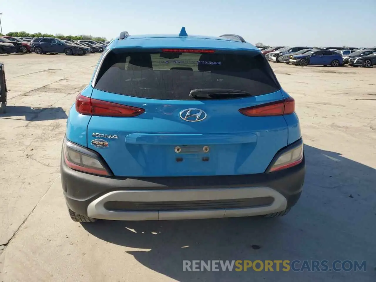 6 Photograph of a damaged car KM8K62AB6PU981999 HYUNDAI KONA 2023