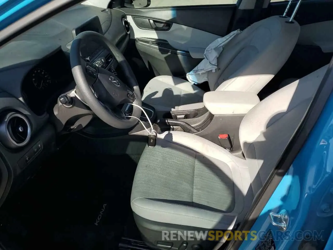 7 Photograph of a damaged car KM8K62AB6PU981999 HYUNDAI KONA 2023