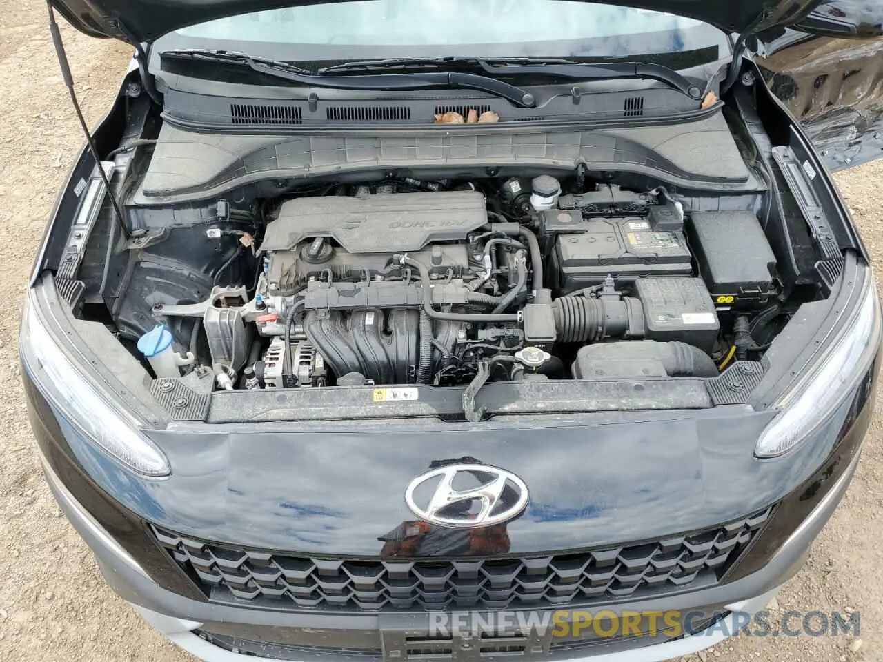 11 Photograph of a damaged car KM8K62AB6PU985440 HYUNDAI KONA 2023