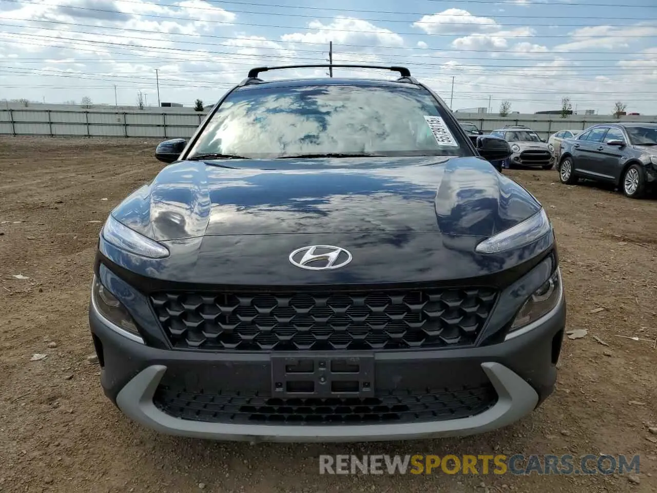 5 Photograph of a damaged car KM8K62AB6PU985440 HYUNDAI KONA 2023