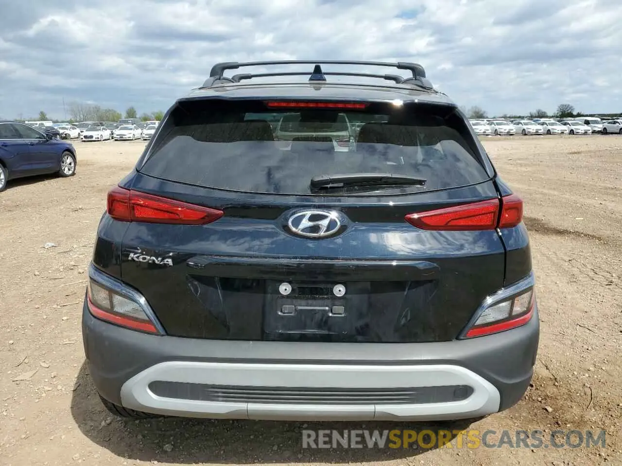 6 Photograph of a damaged car KM8K62AB6PU985440 HYUNDAI KONA 2023