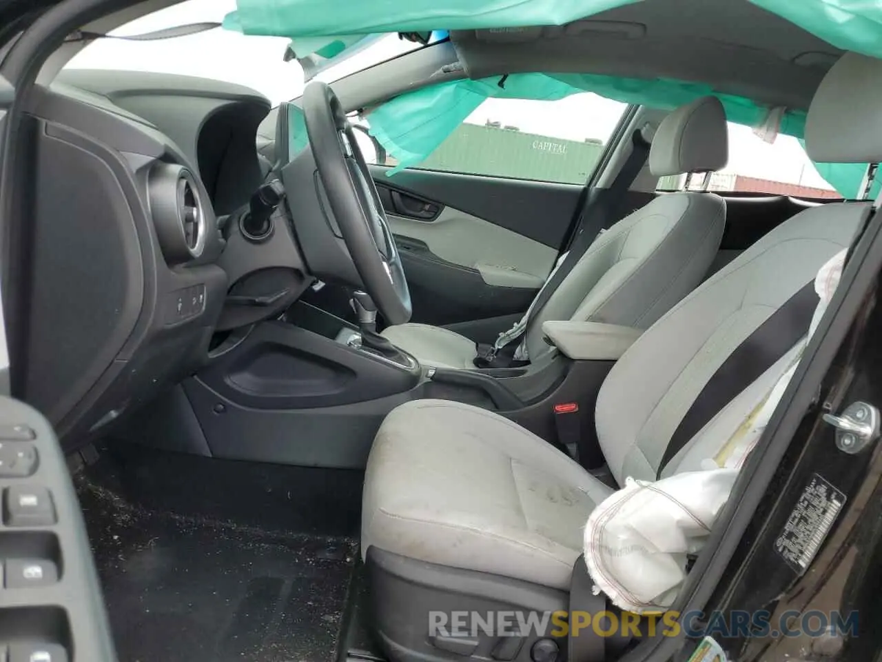 7 Photograph of a damaged car KM8K62AB6PU985440 HYUNDAI KONA 2023