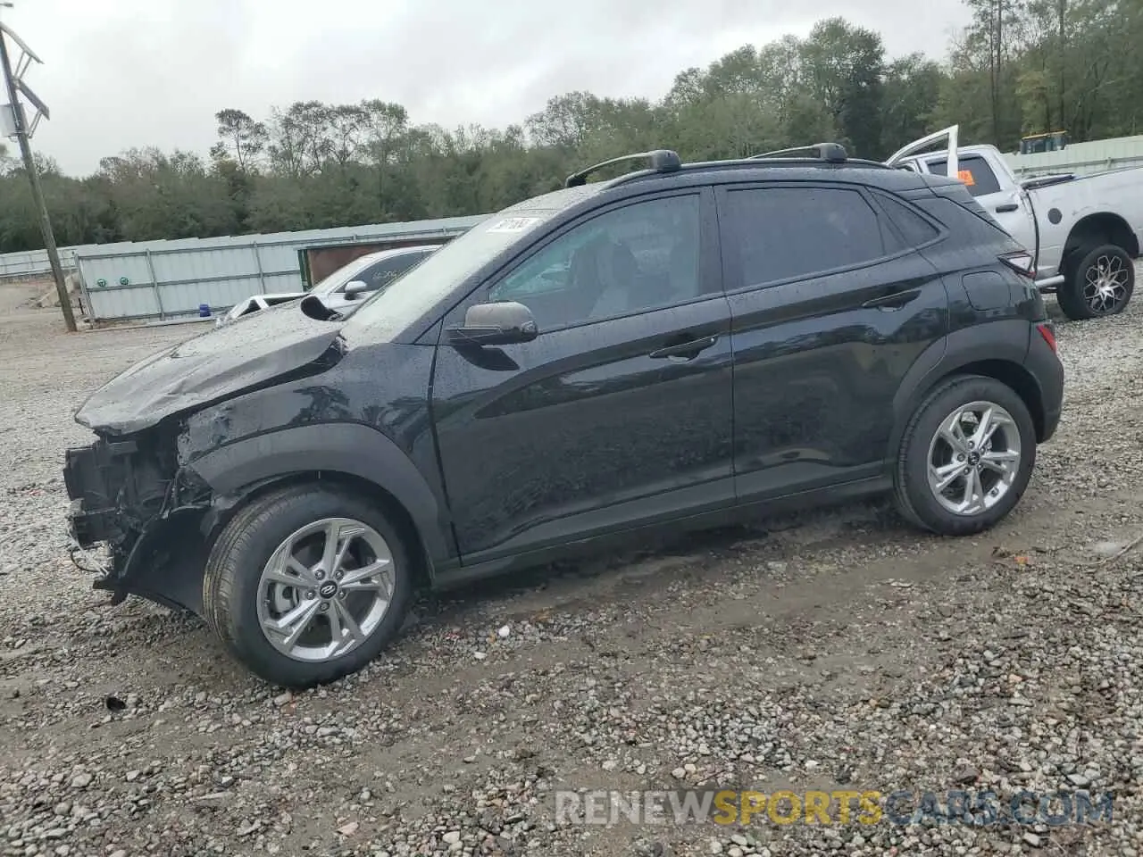 1 Photograph of a damaged car KM8K62AB7PU004127 HYUNDAI KONA 2023