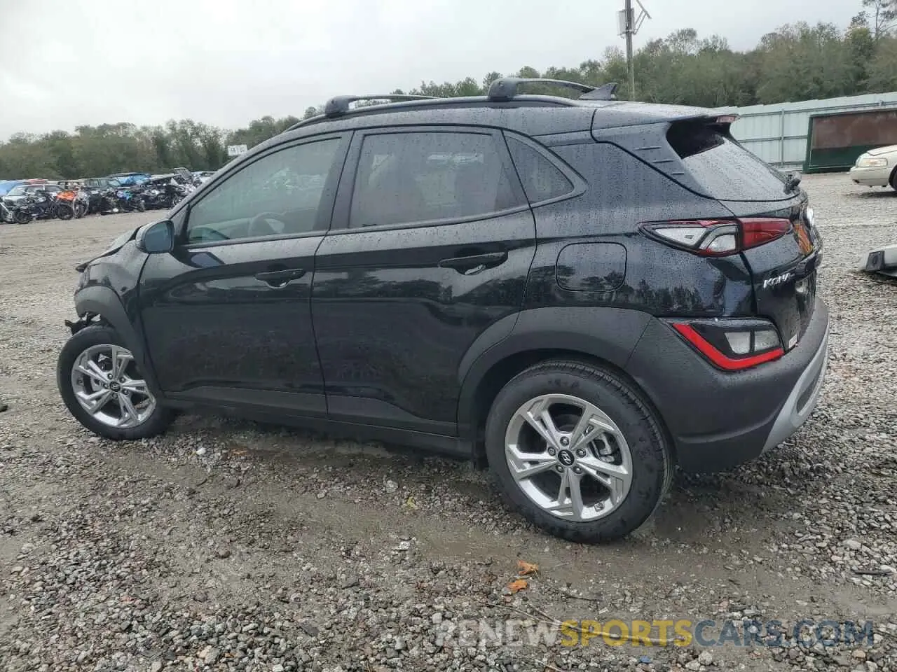 2 Photograph of a damaged car KM8K62AB7PU004127 HYUNDAI KONA 2023
