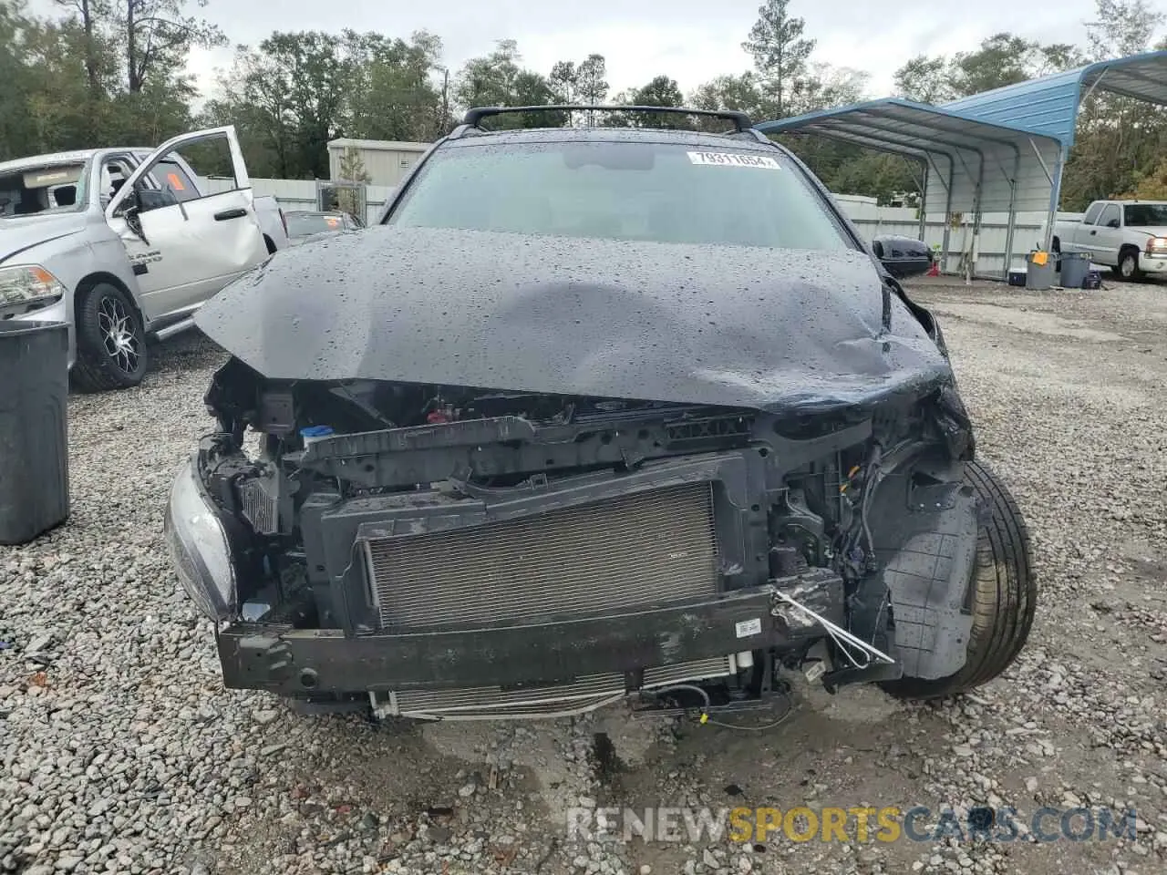 5 Photograph of a damaged car KM8K62AB7PU004127 HYUNDAI KONA 2023