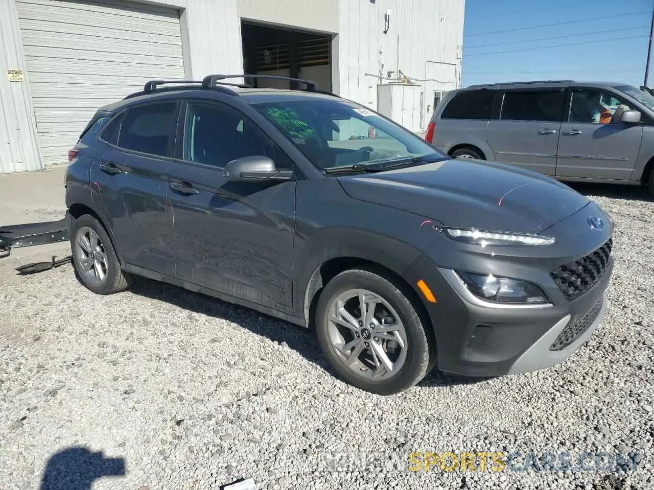 4 Photograph of a damaged car KM8K62AB7PU059497 HYUNDAI KONA 2023