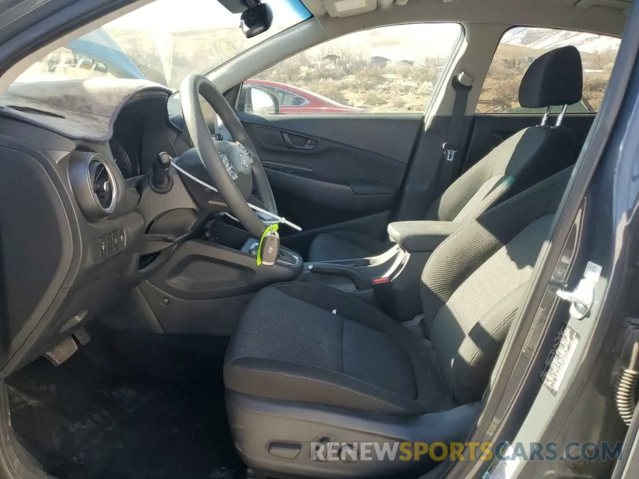 7 Photograph of a damaged car KM8K62AB7PU059497 HYUNDAI KONA 2023