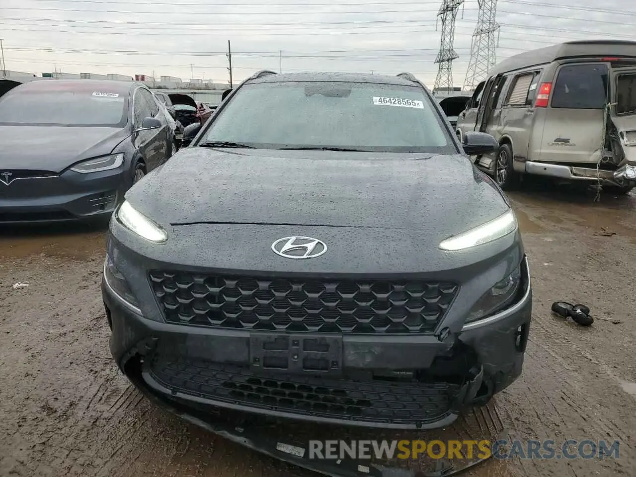 5 Photograph of a damaged car KM8K62AB8PU061193 HYUNDAI KONA 2023