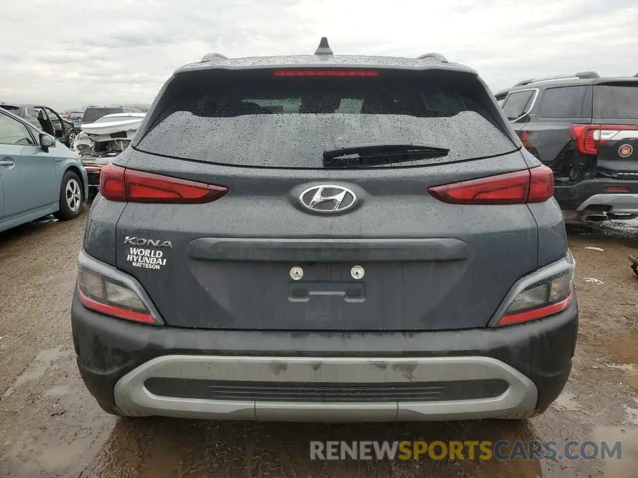 6 Photograph of a damaged car KM8K62AB8PU061193 HYUNDAI KONA 2023