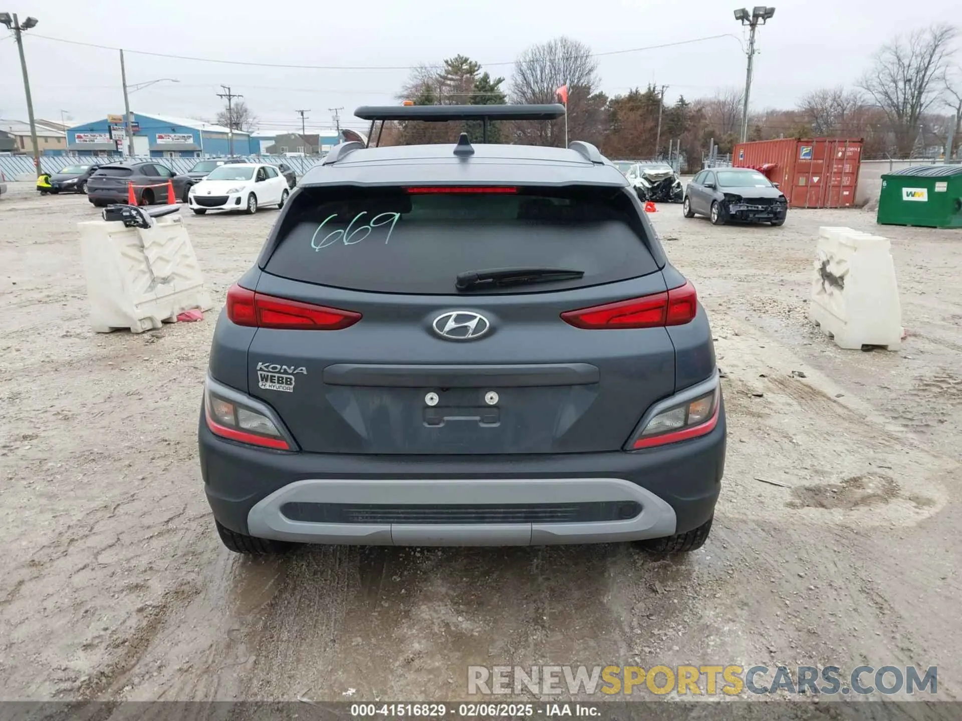 17 Photograph of a damaged car KM8K62AB8PU936451 HYUNDAI KONA 2023