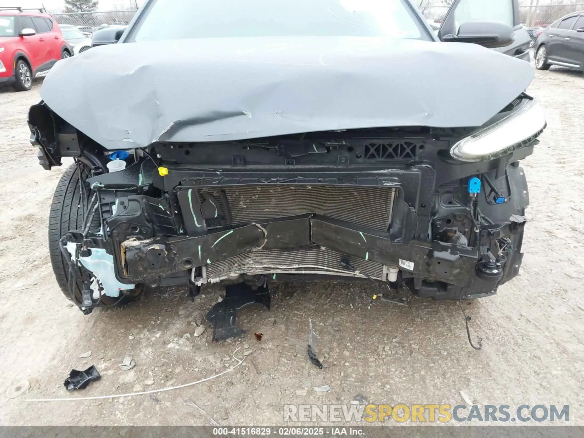 6 Photograph of a damaged car KM8K62AB8PU936451 HYUNDAI KONA 2023