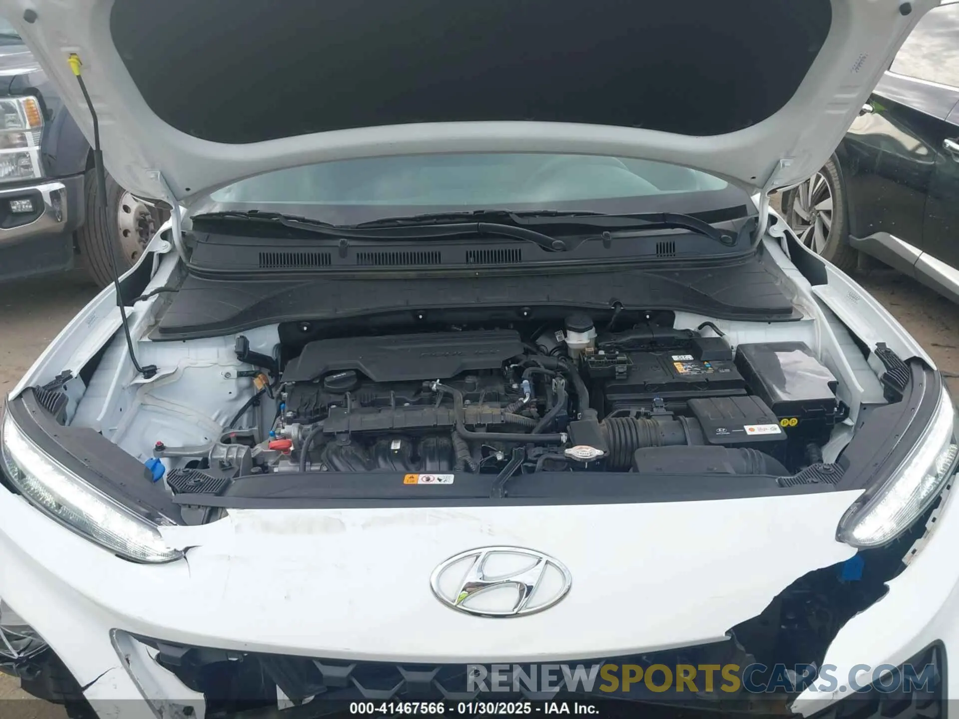 10 Photograph of a damaged car KM8K62AB8PU967862 HYUNDAI KONA 2023