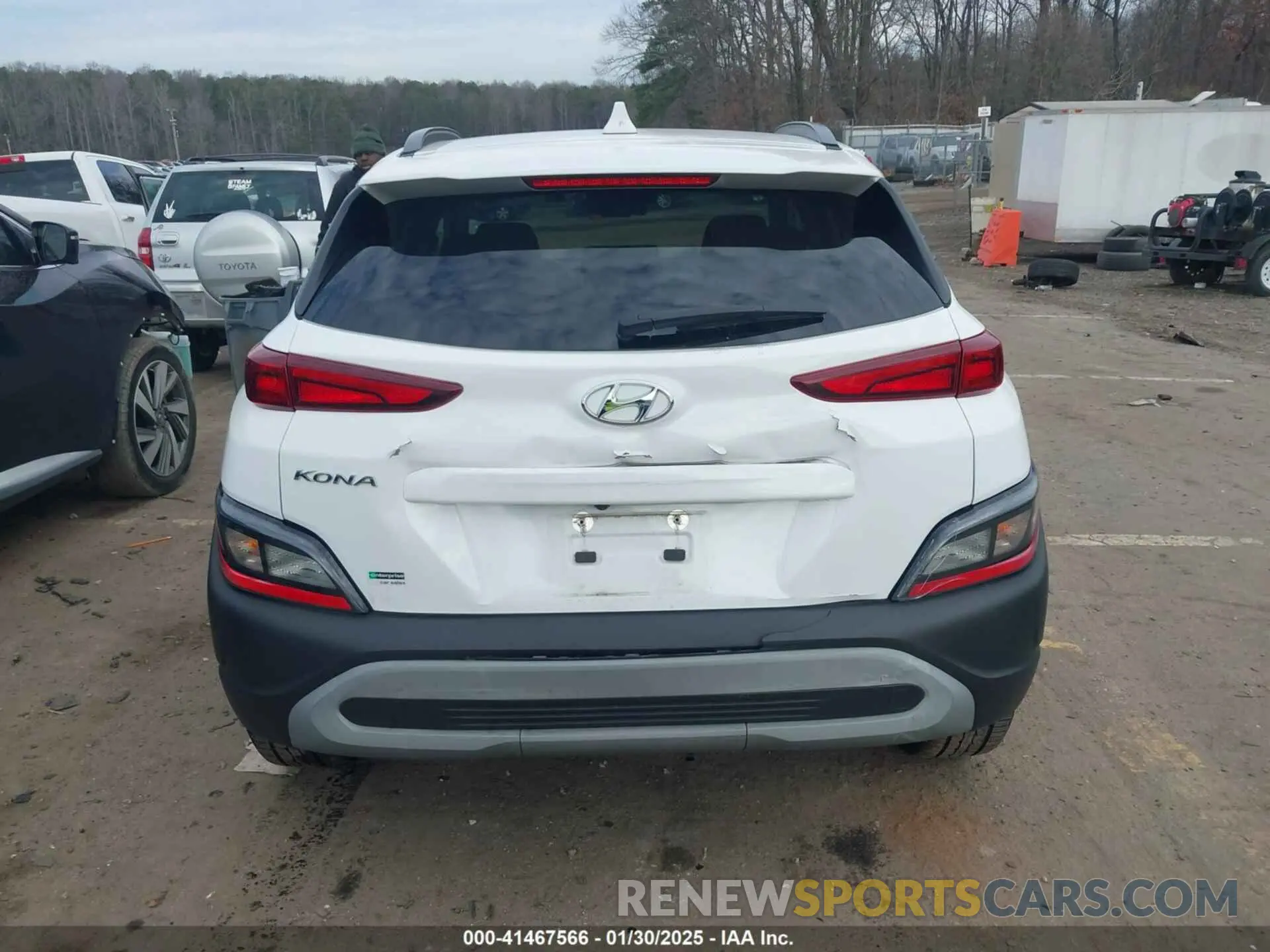 16 Photograph of a damaged car KM8K62AB8PU967862 HYUNDAI KONA 2023