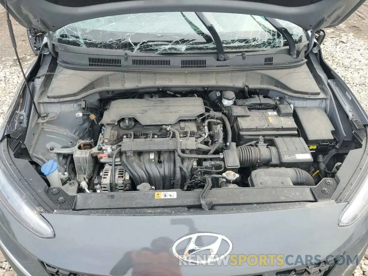 12 Photograph of a damaged car KM8K62AB8PU997749 HYUNDAI KONA 2023