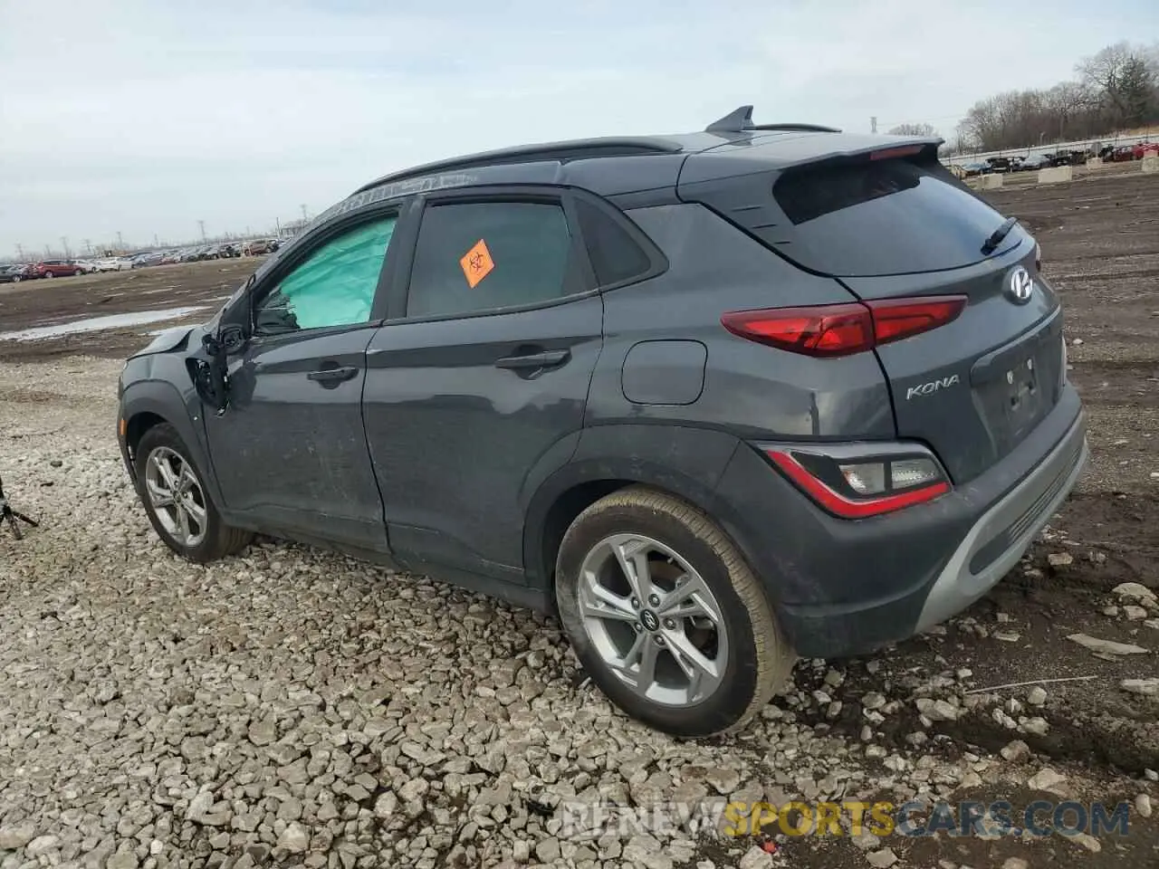 2 Photograph of a damaged car KM8K62AB8PU997749 HYUNDAI KONA 2023