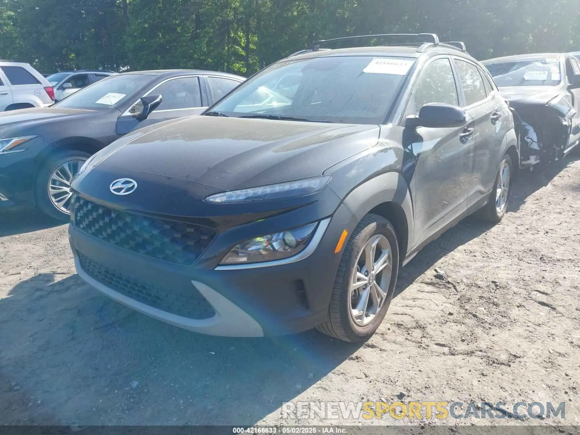 2 Photograph of a damaged car KM8K62ABXPU040491 HYUNDAI KONA 2023