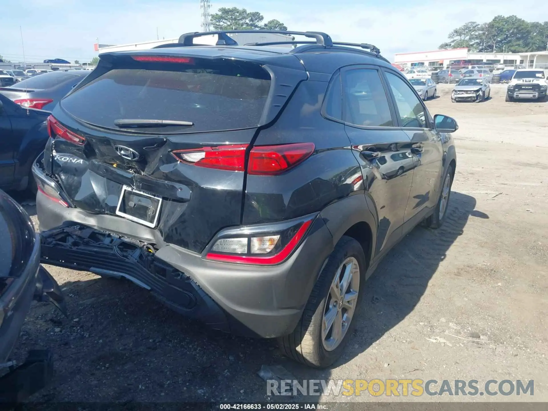 4 Photograph of a damaged car KM8K62ABXPU040491 HYUNDAI KONA 2023